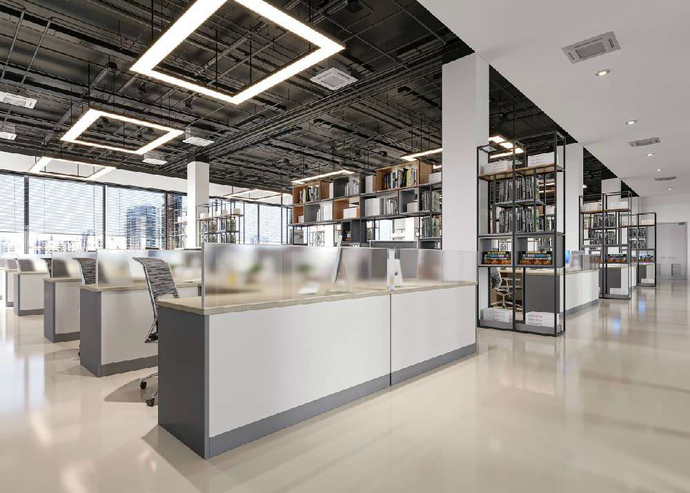 辦公室設(shè)計的燈光布局方式