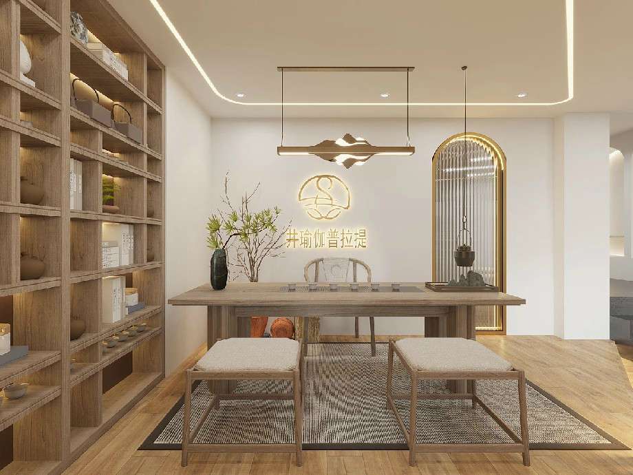 鄭州瑜伽館裝修設(shè)計效果圖