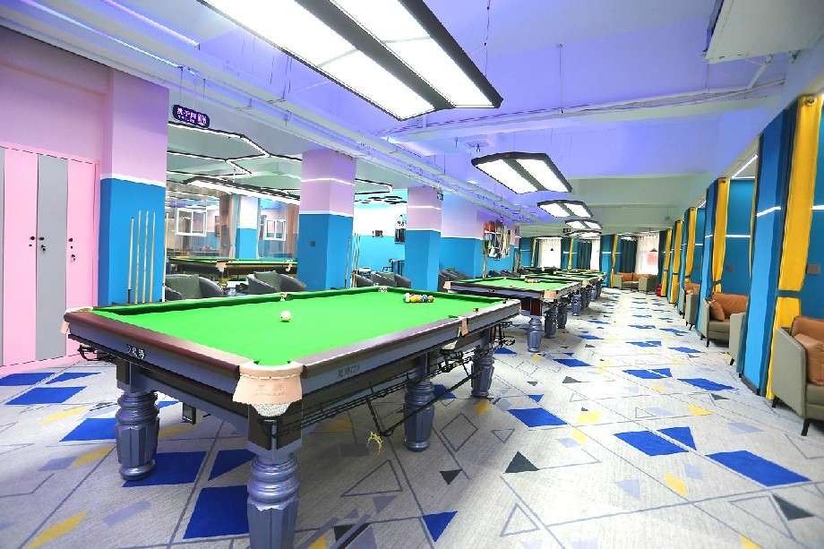 鄭州臺(tái)球廳裝修設(shè)計(jì)效果圖