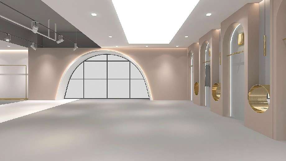 鄭州女裝直播間的裝修設計找專業設計公司