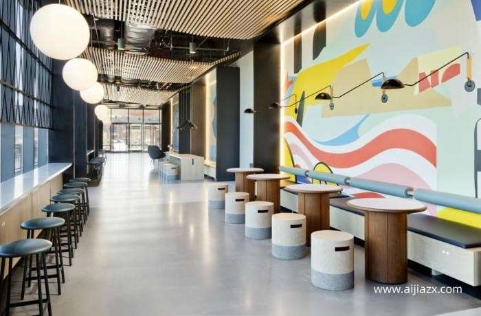 1200平米金融計劃創(chuàng)意辦公室設計效果圖