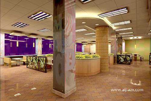 在鄭州開一家快餐店，快餐店怎樣裝修設(shè)計