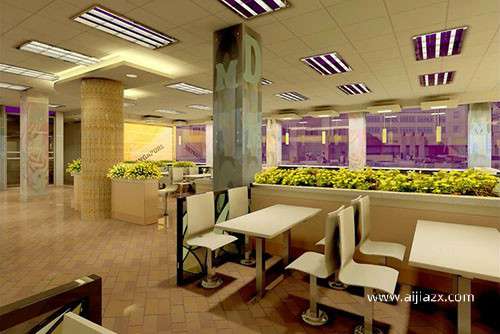 在鄭州開一家快餐店，快餐店怎樣裝修設(shè)計