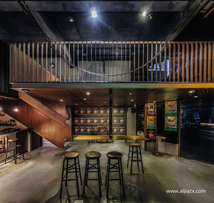 復古火鍋店設計裝修，工業風火鍋店設計裝修