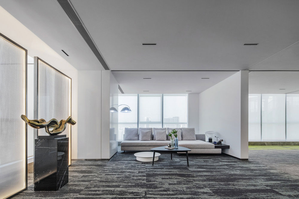 420平米鄭州中原區辦公室裝修設計效果圖