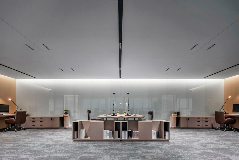 420平米鄭州中原區辦公室裝修設計效果圖