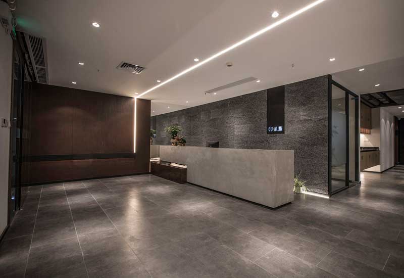 390平米工業(yè)風辦公室裝修設計效果圖