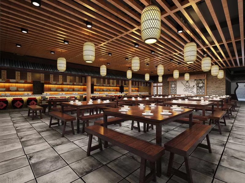 270平米中餐館裝修設計效果圖