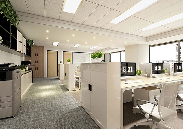 185平米鄭州辦公室裝修設(shè)計(jì)效果圖