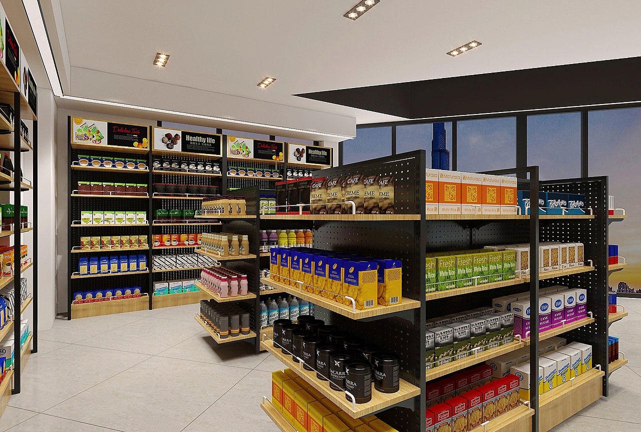 42平米鄭州超市裝修設(shè)計效果圖