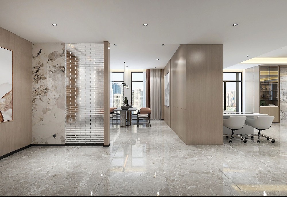 154平米董事長(zhǎng)辦公室裝修設(shè)計(jì)效果圖