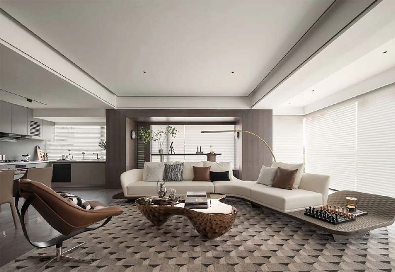 144平米美盛教育港灣家裝設(shè)計(jì)裝修效果圖