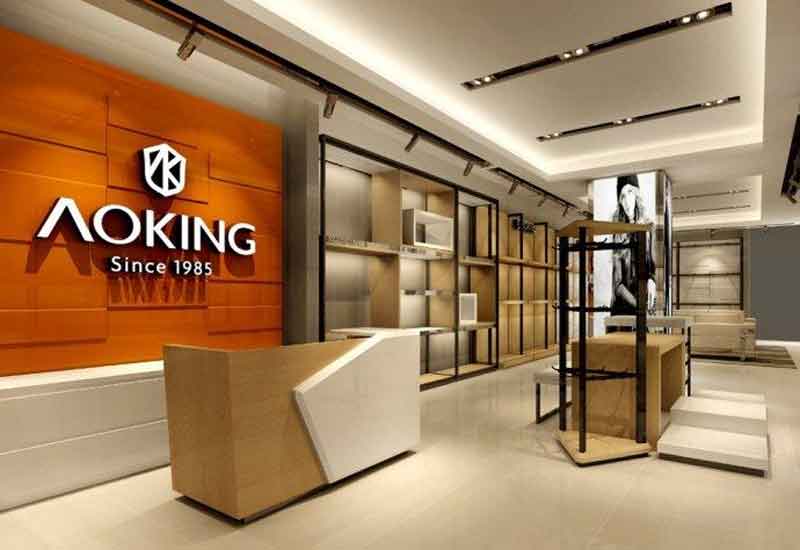 鄭州箱包店裝修：分層陳列與收納功能結合的設計技巧