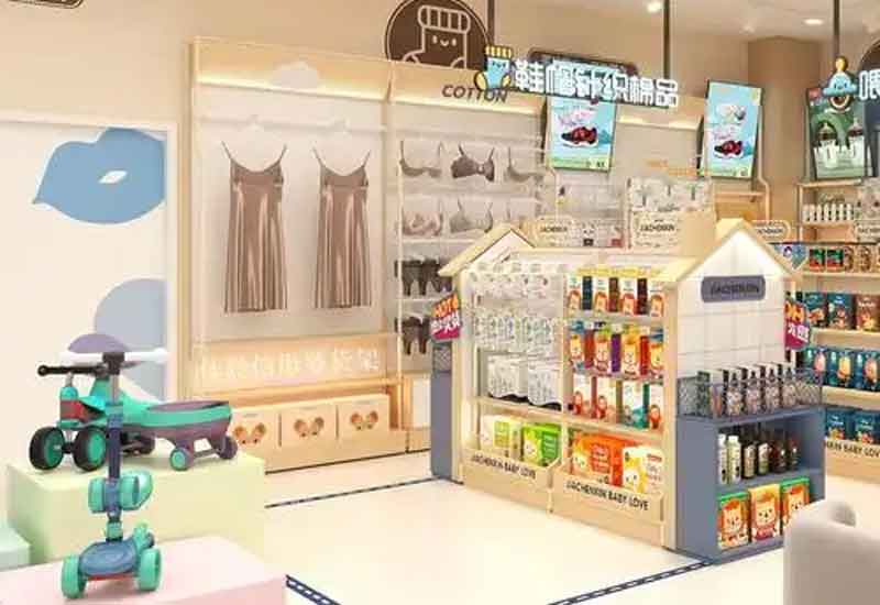鄭州母嬰生活館裝修：母嬰生活空間設計