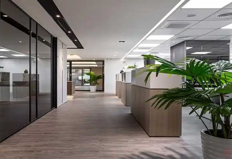 鄭州寫字樓裝修設(shè)計(jì)的照明方案：不同區(qū)域的燈光選擇