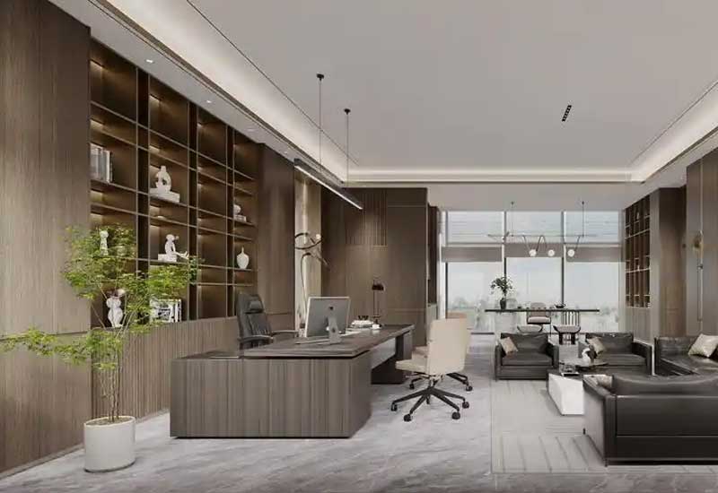 鄭州財務公司裝修如何提升保密性?霧化玻璃+隔音氈