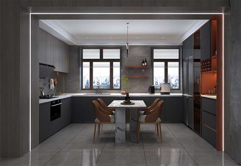 鄭州家裝設計：廚房動線混亂？3招優化"黃金三角"操作區