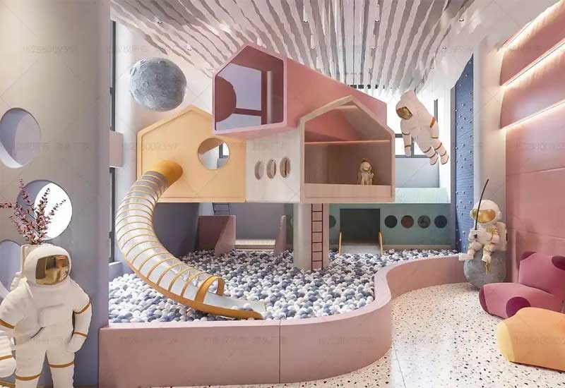 鄭州兒童樂園裝修設(shè)計(jì):滑梯安全護(hù)欄設(shè)計(jì)與家長監(jiān)控區(qū)