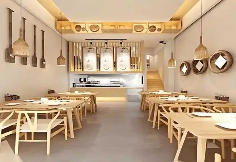 鄭州餐飲店裝修設計墻面材料防霉防潮性能